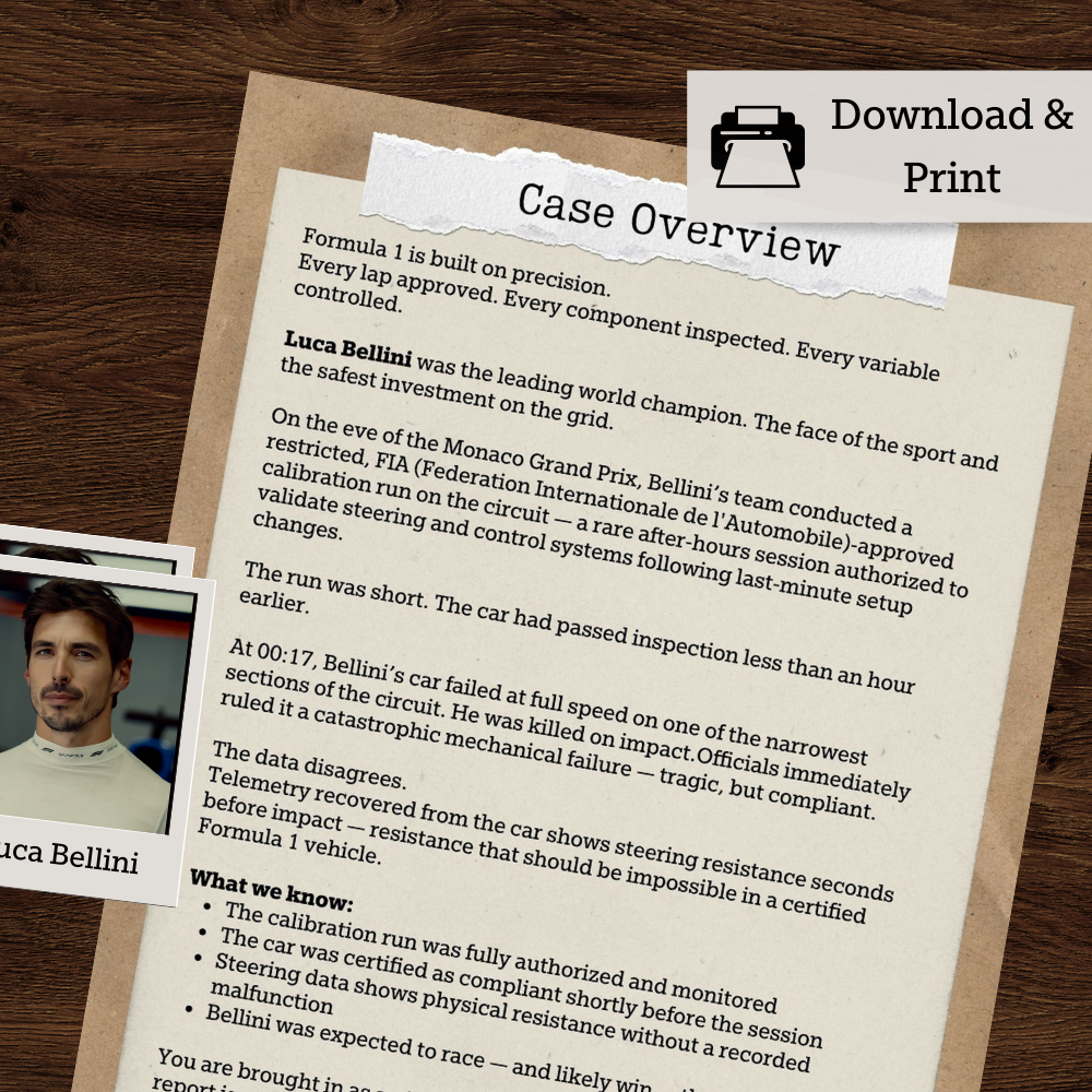 Midnight in Monaco - Luca Bellini - Cold Case File