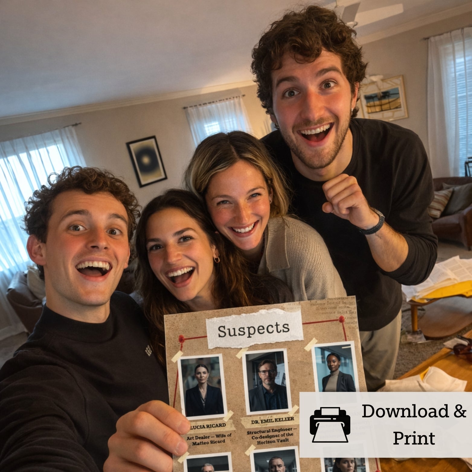 The Billion Dollar Blueprint - Matteo Ricard - Murder Case File