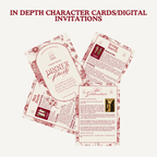 The Golden Hour – A 1927 Hollywood Murder Mystery Party Game (10–17 Players) – Instant Download PDF